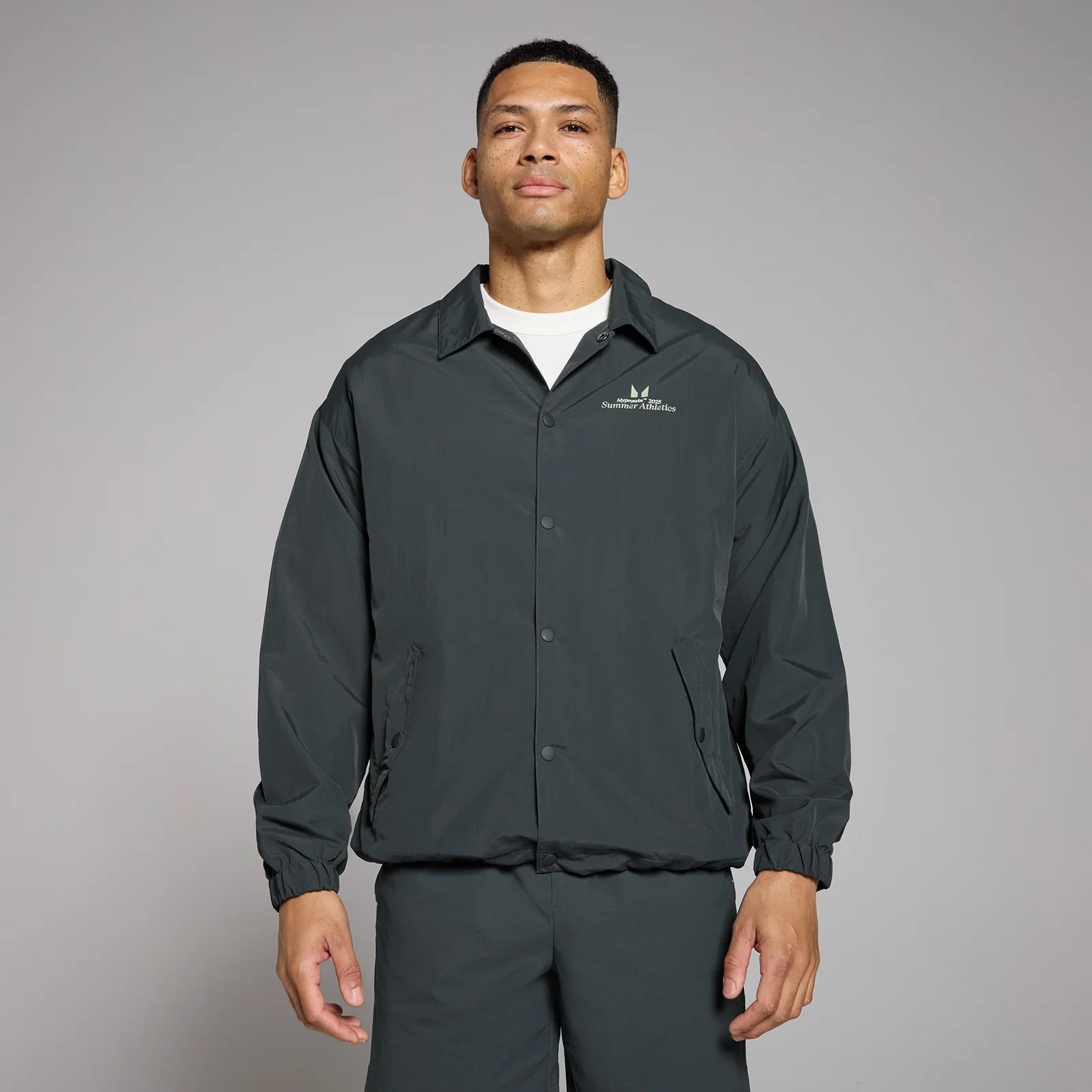 Lifestyle生活方式系列男士梭织外套 - 水洗黑 - XS 图片 1