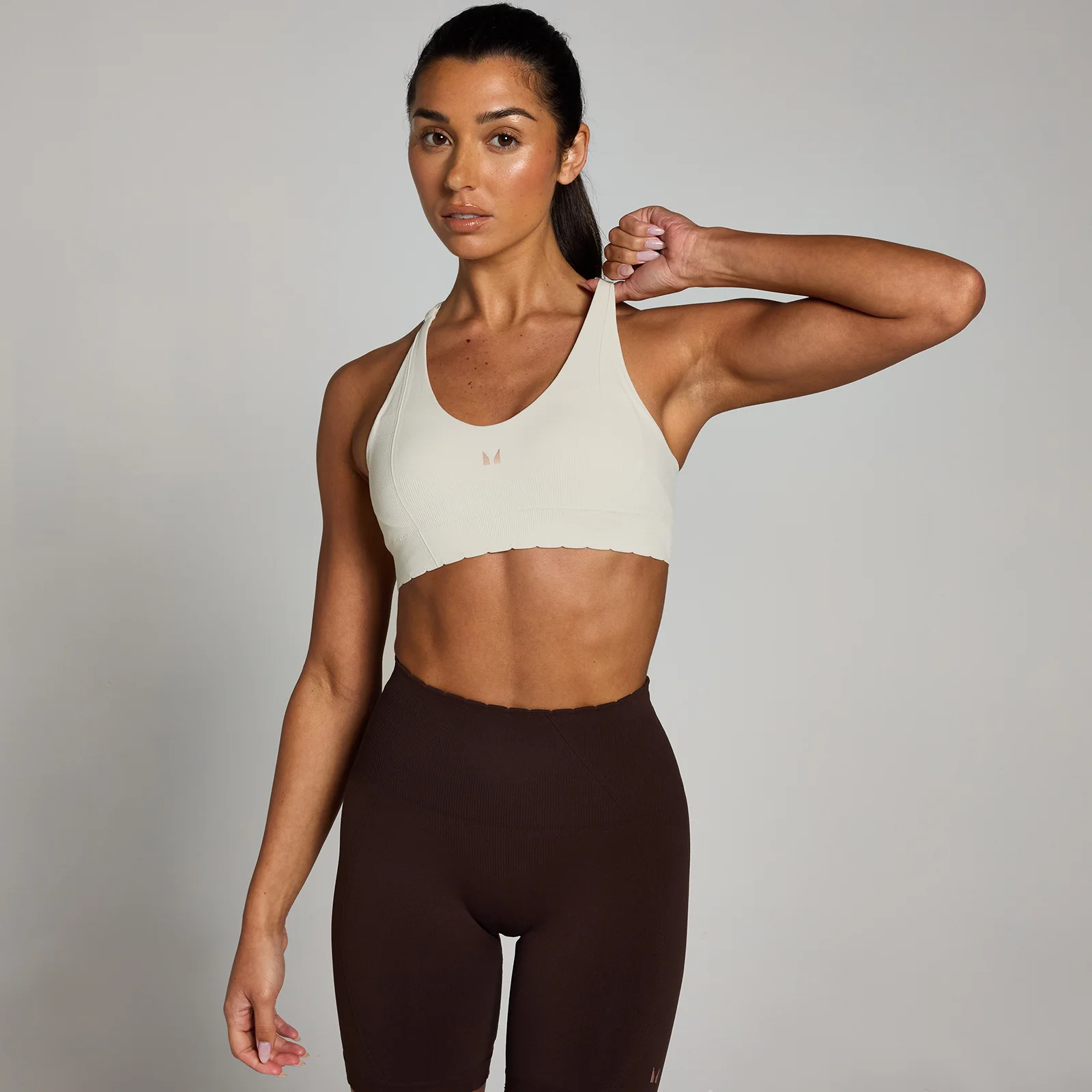 Tempo Ultra节奏升级系列女士无缝运动内衣 - 雾霭色 - XS 图片 1