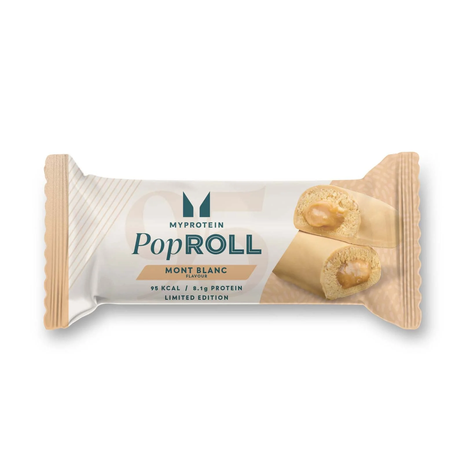 Pop Rolls蛋白棒 - 蒙布朗口味 - 27g - 栗子蒙布朗 图片 1