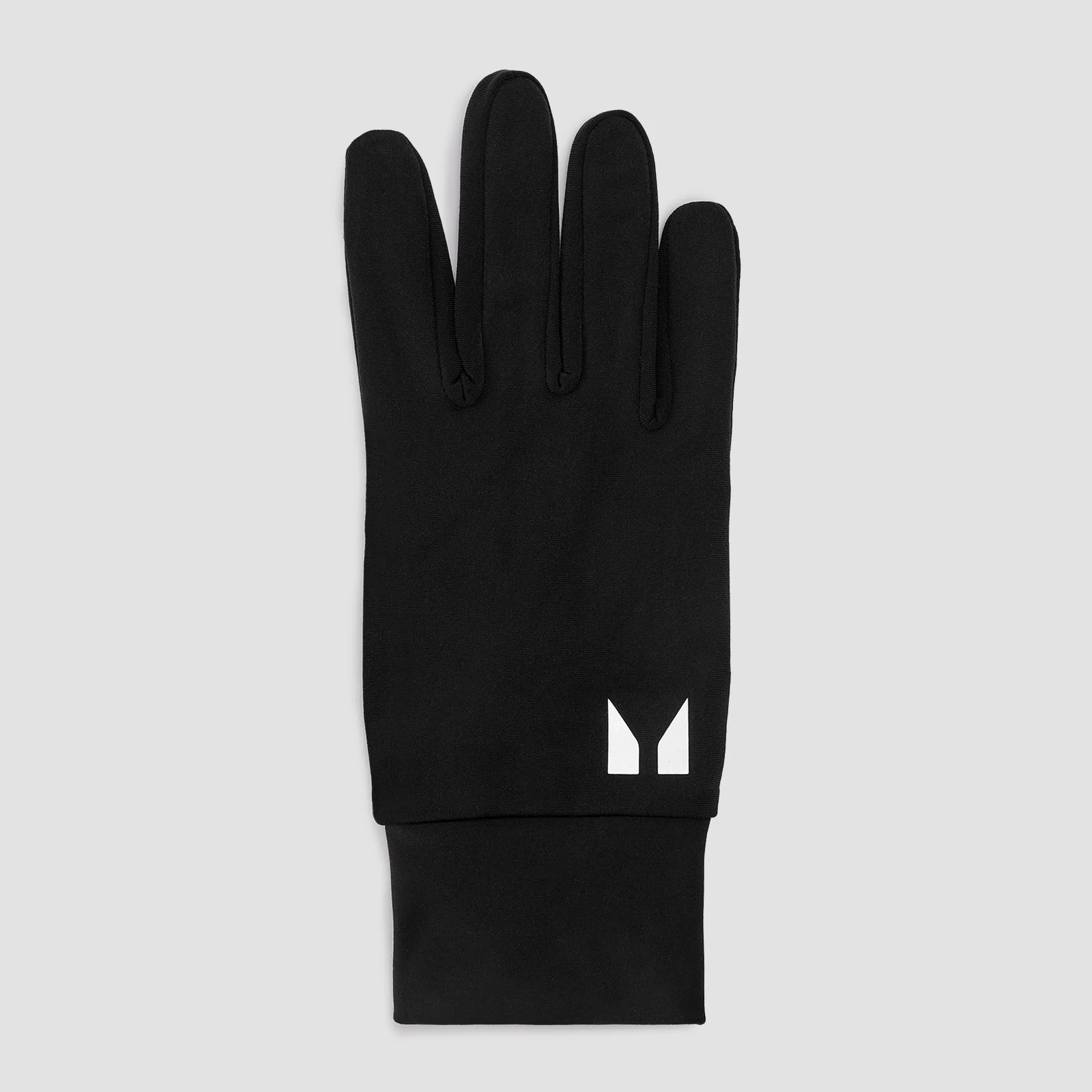 MP Reflective Running Gloves - Black - M - 黑色 图片 1