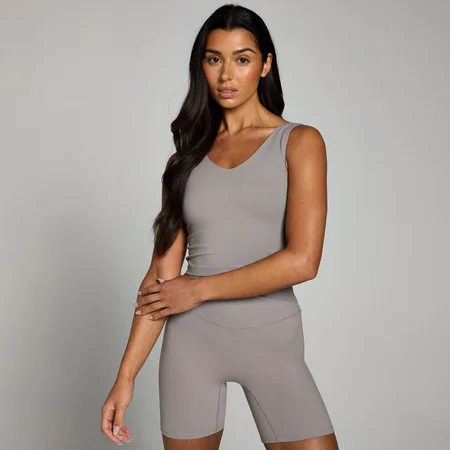 Tempo节奏系列女士背心 - 蘑菇色