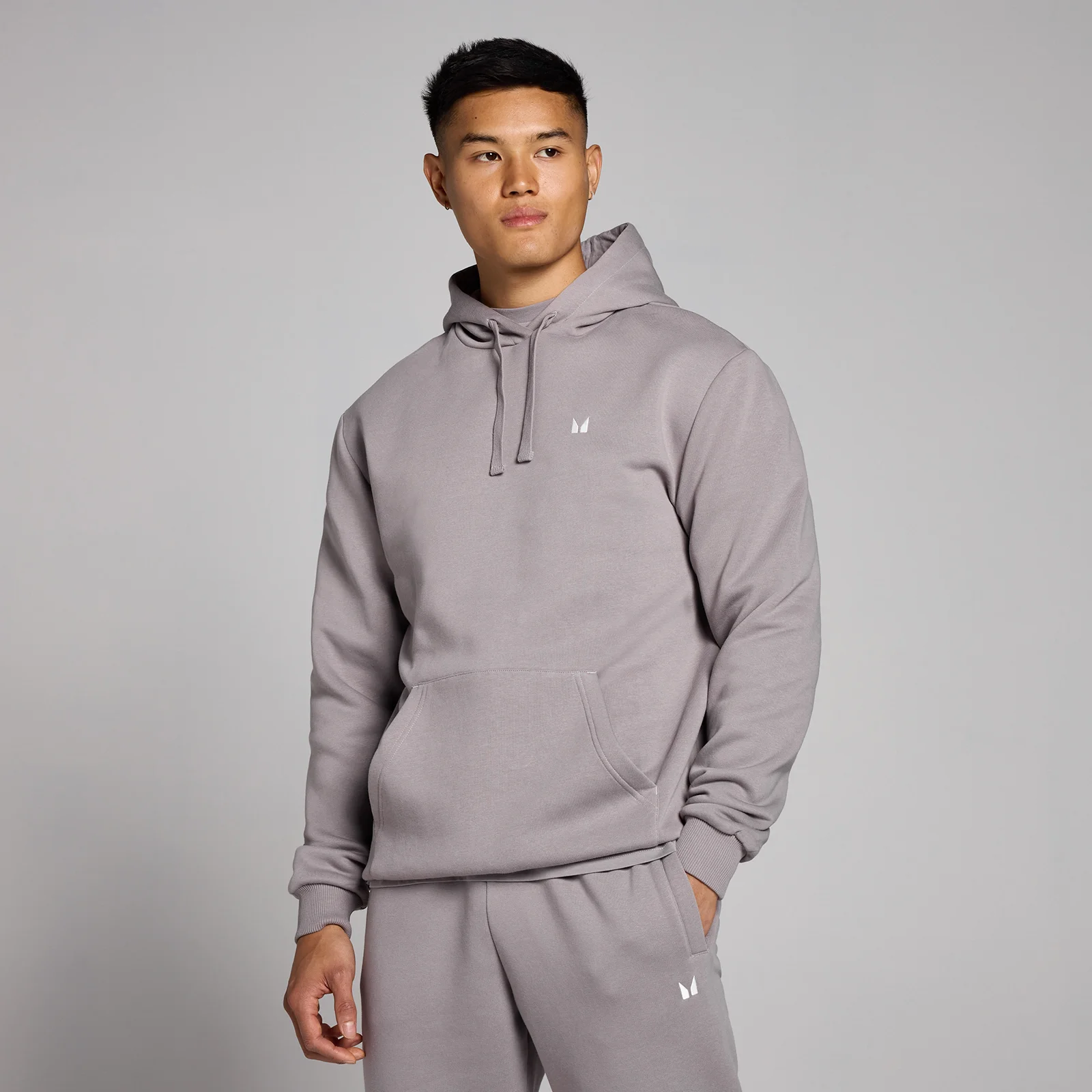 Rest Day休息日系列男士连帽卫衣 - 蘑菇色 - XS 图片 1