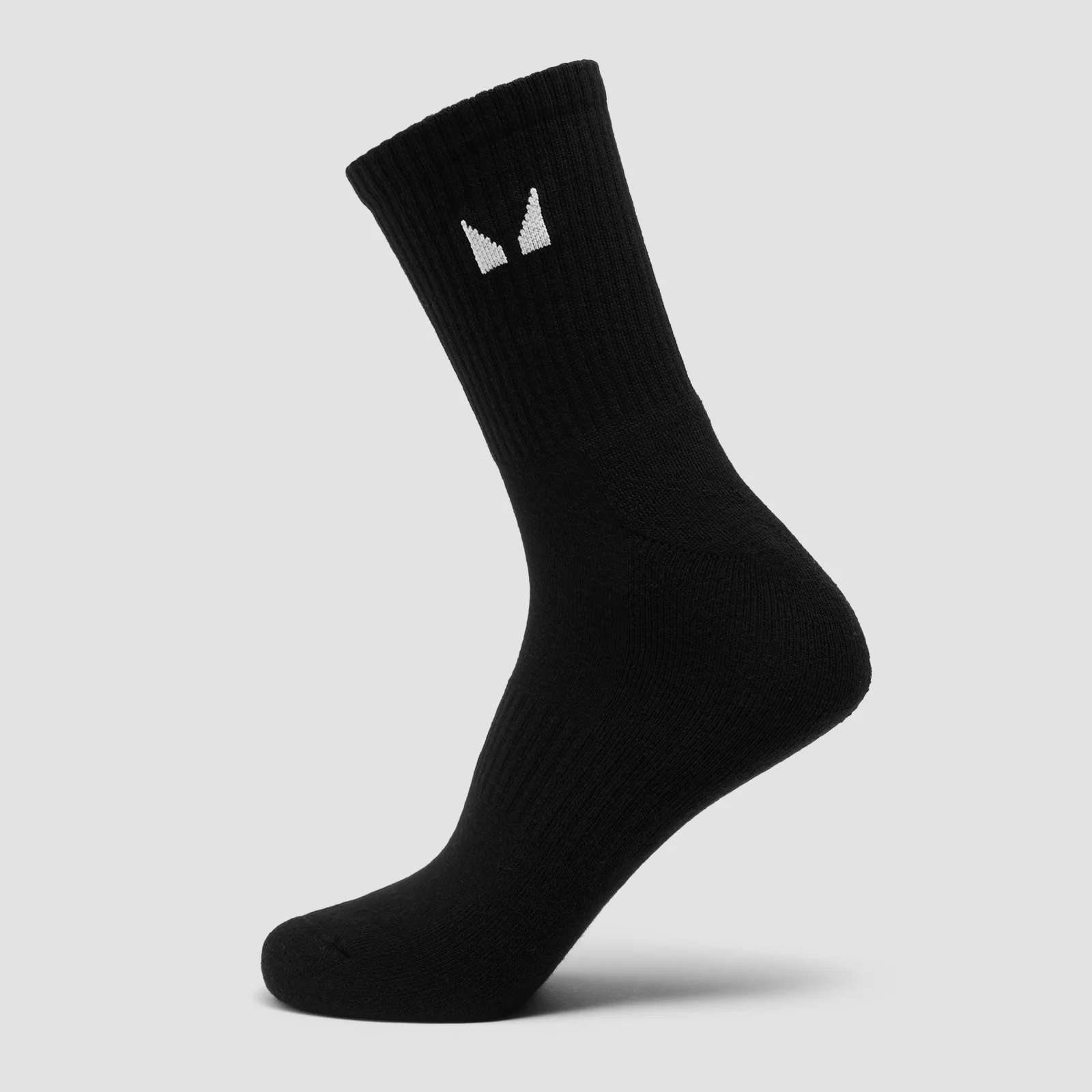 MP Unisex Crew Socks (1 Pack) - Black - UK 9-11 图片 1