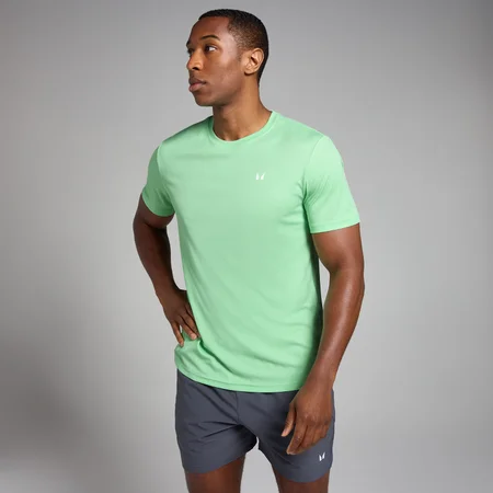 Active系列男士训练网格T恤 - 薄荷色