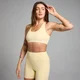 Active系列女士交叉后背可调节内衣 - 酪乳色
