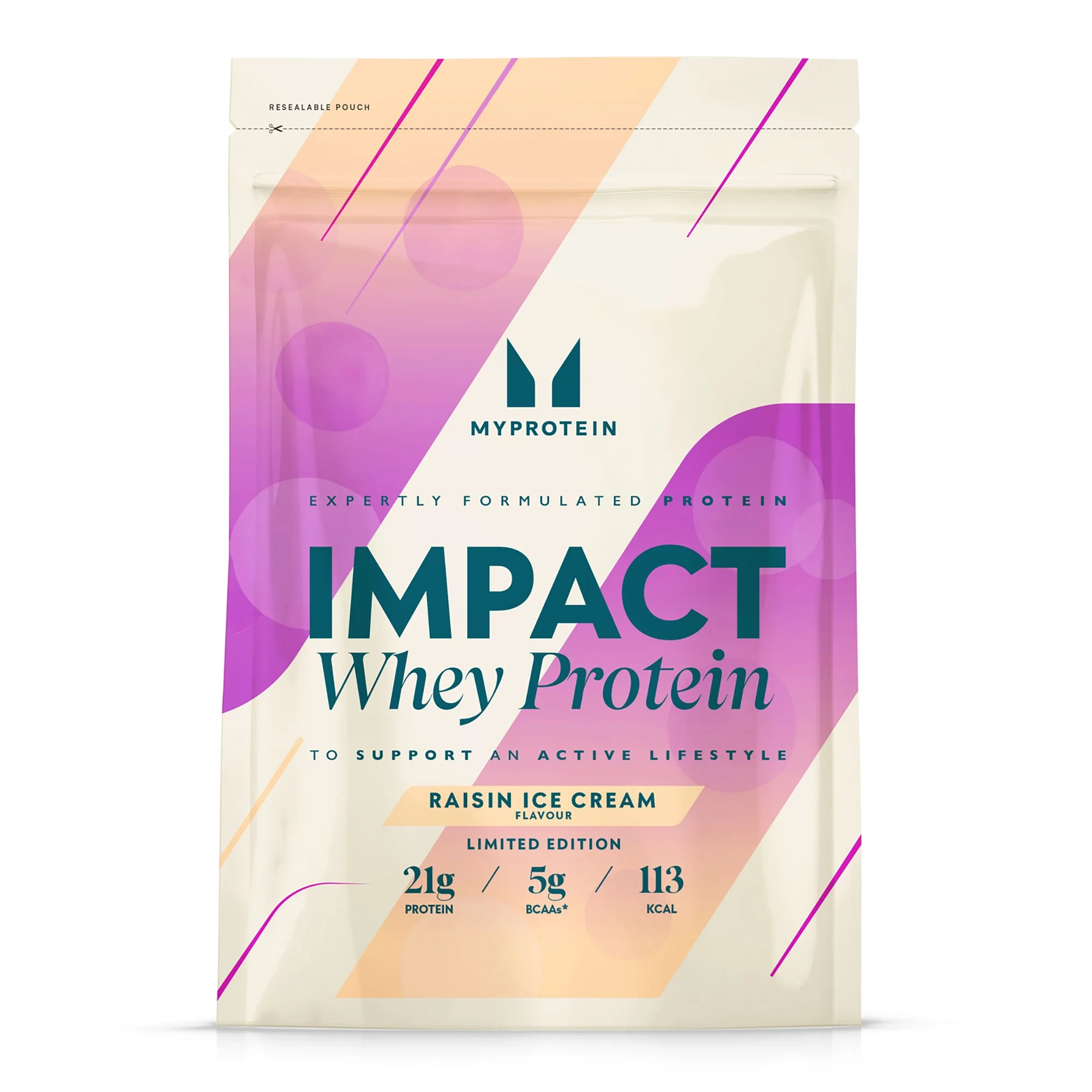 Impact乳清蛋白粉 - 葡萄干冰淇淋口味 - 250g - 朗姆酒葡萄干冰淇淋 图片 1
