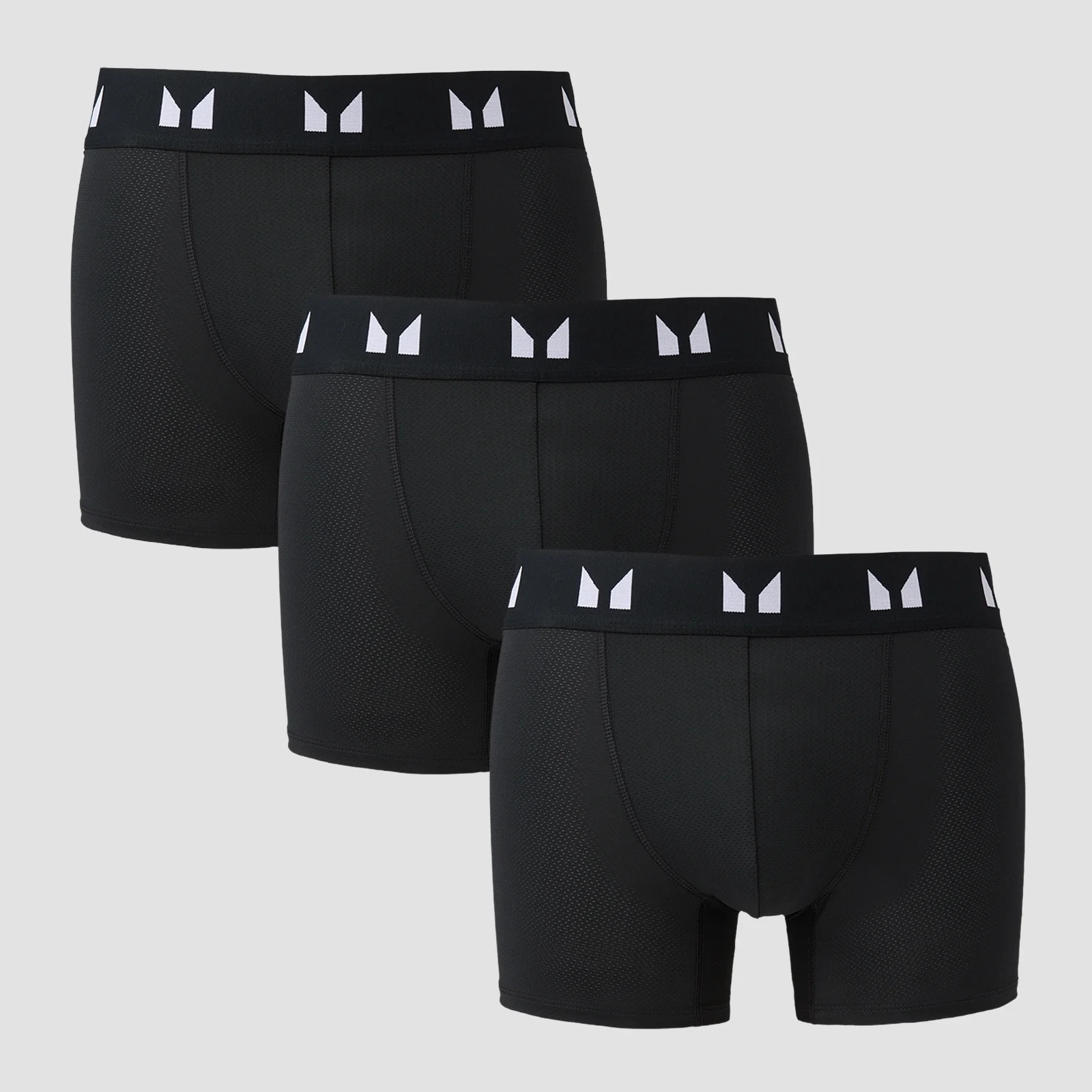 Technical技术系列男士四角裤(5条)- 黑色 - M 图片 1