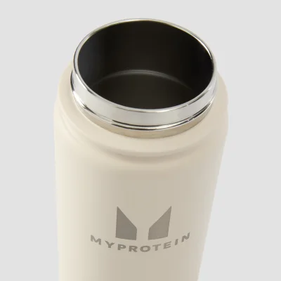 Myprotein再生金属翻盖吸管瓶500毫升 - 天然乳白色 图片 6