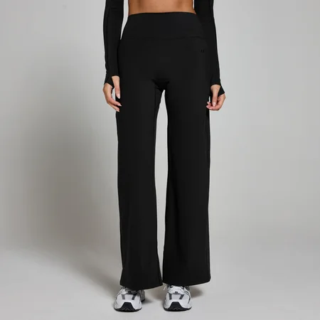 Tempo节奏升级系列女士阔腿紧身裤 - 黑色