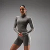 MP女士Tempo Ultra无缝拉链夹克 - 深松露色