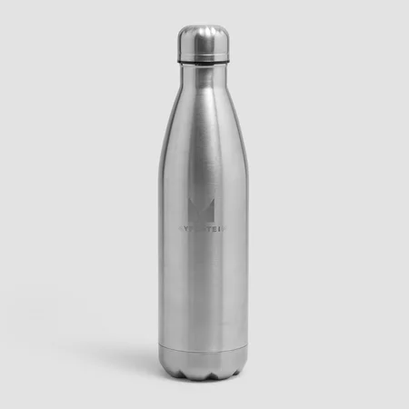 Myprotein 再生金属水瓶 750ml - 银色