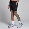 MP男款Training 5英寸双层梭织短裤 - 黑色/荧光粉