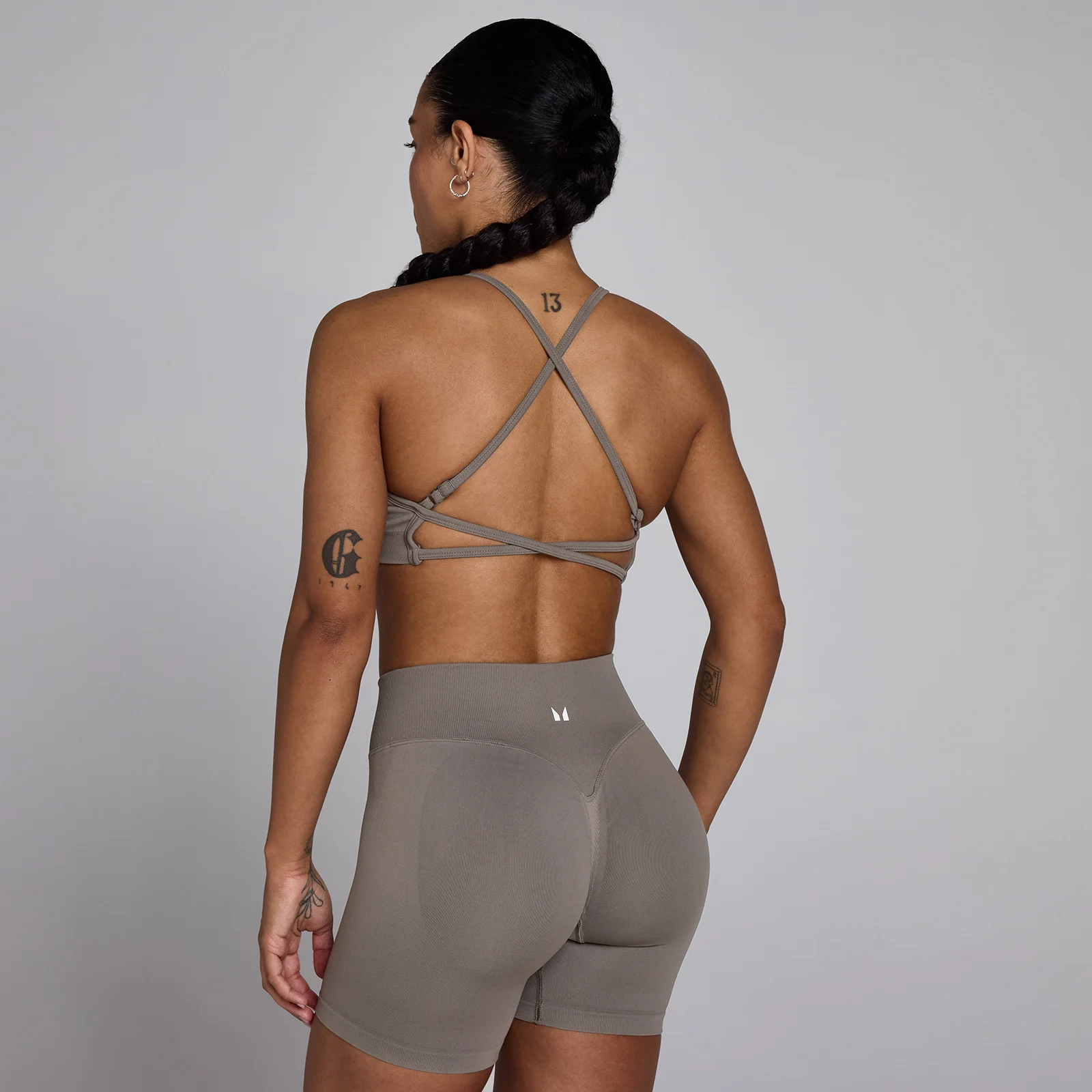MP Women's Lift Seamless Strappy Bra - Dark Truffle - L 图片 1