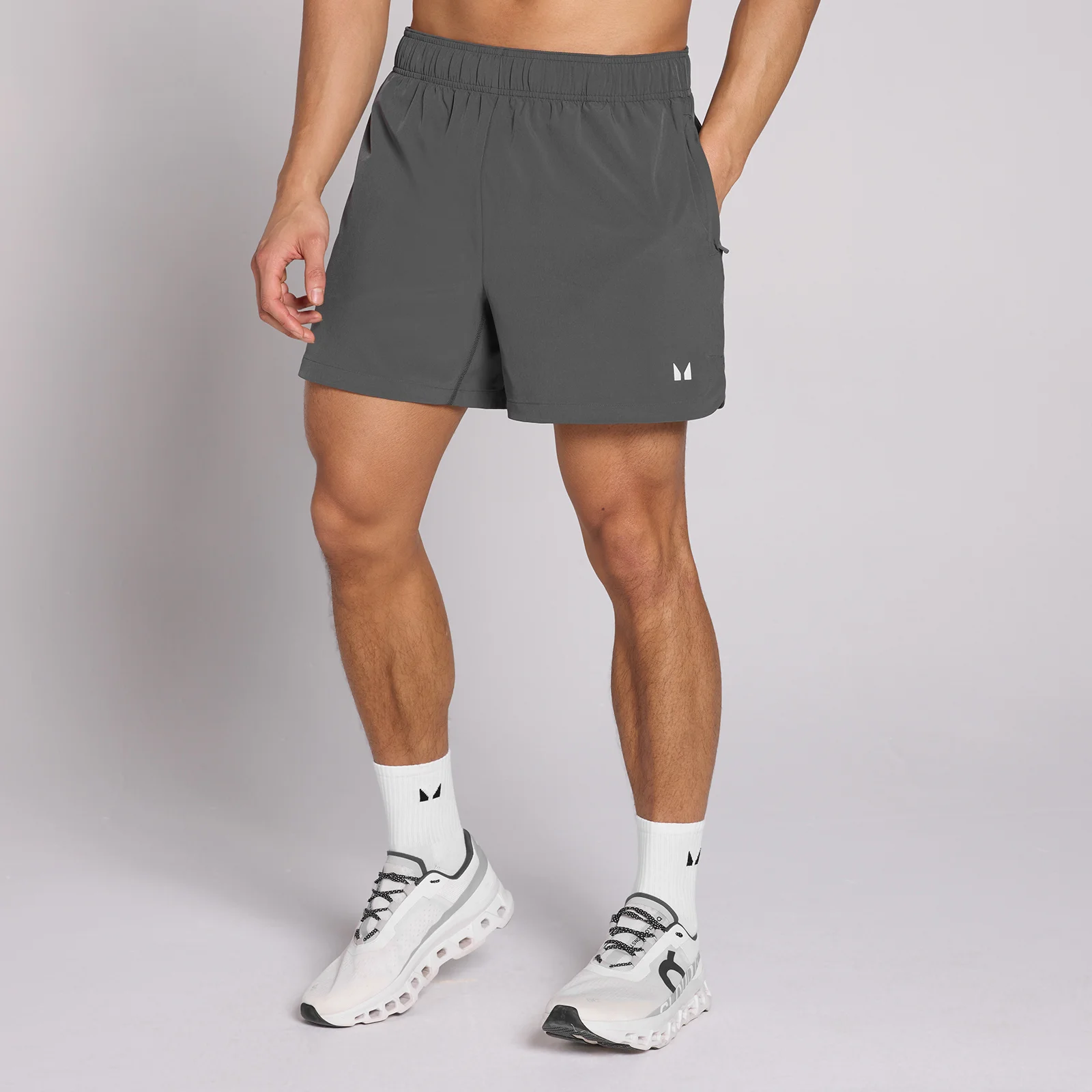 MP Men's 5" Woven Training Short - Dark Grey - L 图片 1
