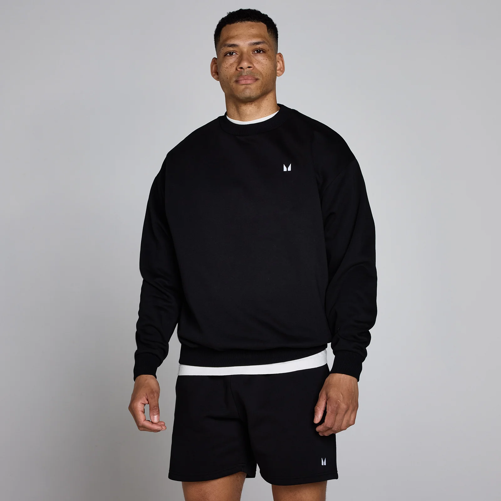 MP Men's Rest Day Oversized Sweatshirt - Black - M 图片 1
