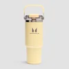Myprotein 再生金属提手吸管水壶 900ml - 奶油色