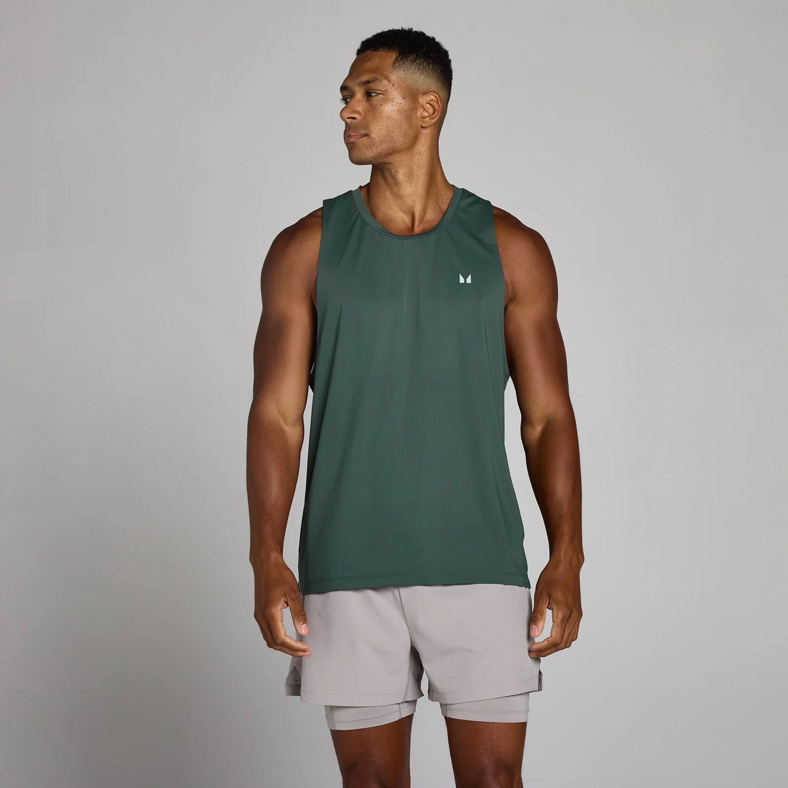 MP Men's Velocity Ultra Tank - Cloudy Green - M 图片 1