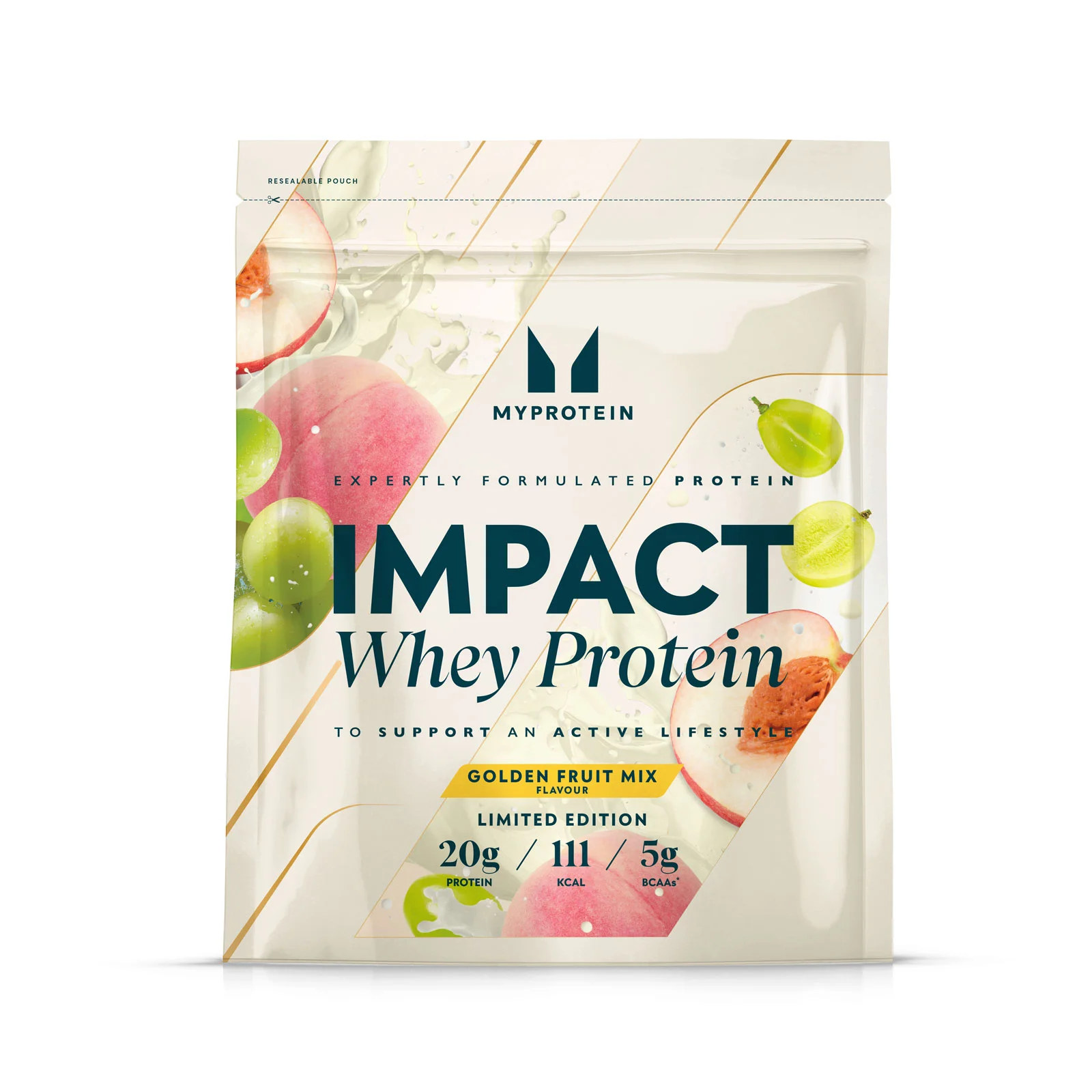 Impact乳清蛋白粉 | 金果风味 - 250G - 8份装 - 黄金周限定 综合水果口味 图片 1
